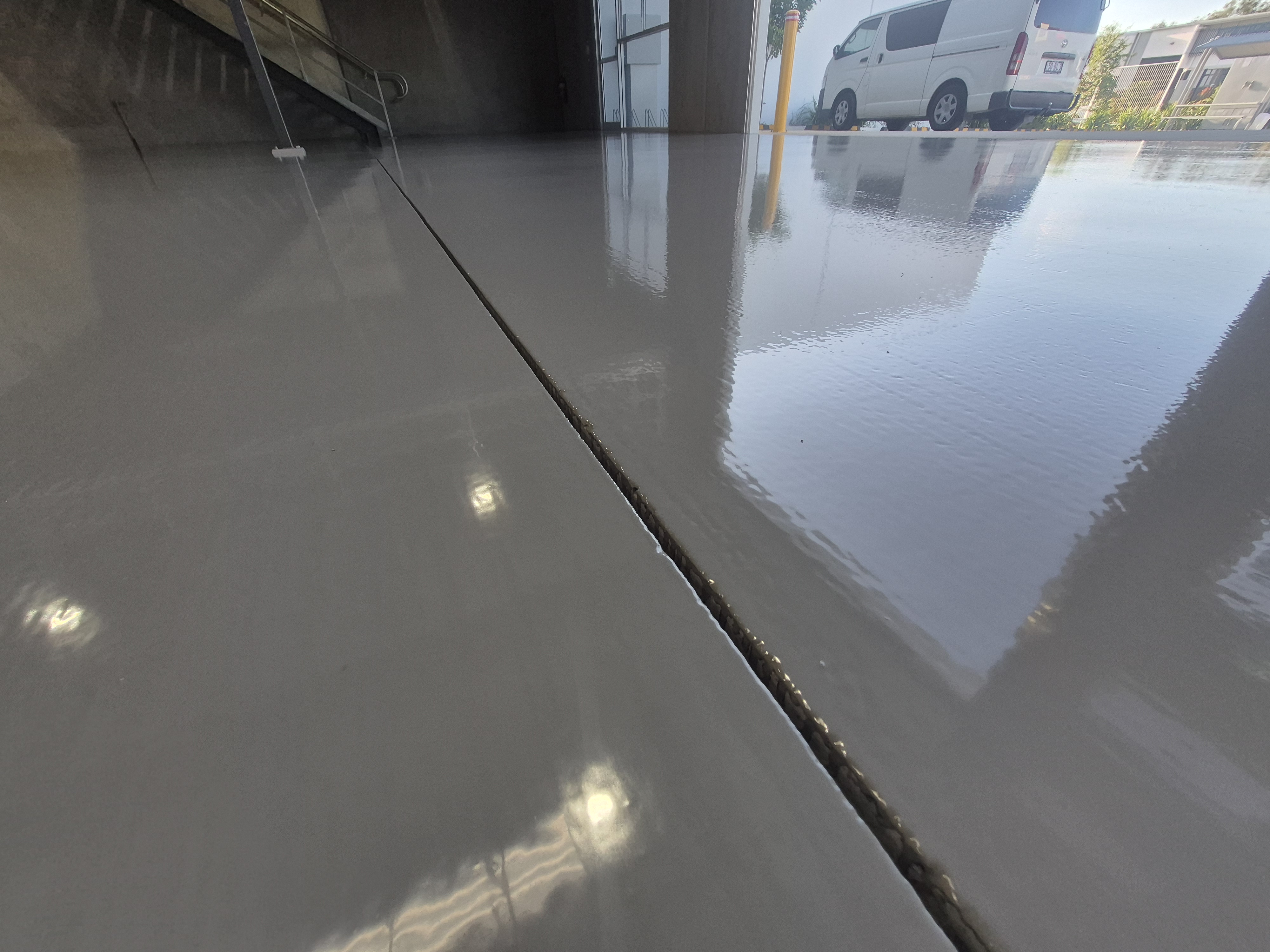 Owner installed epoxy flooring Brisbane