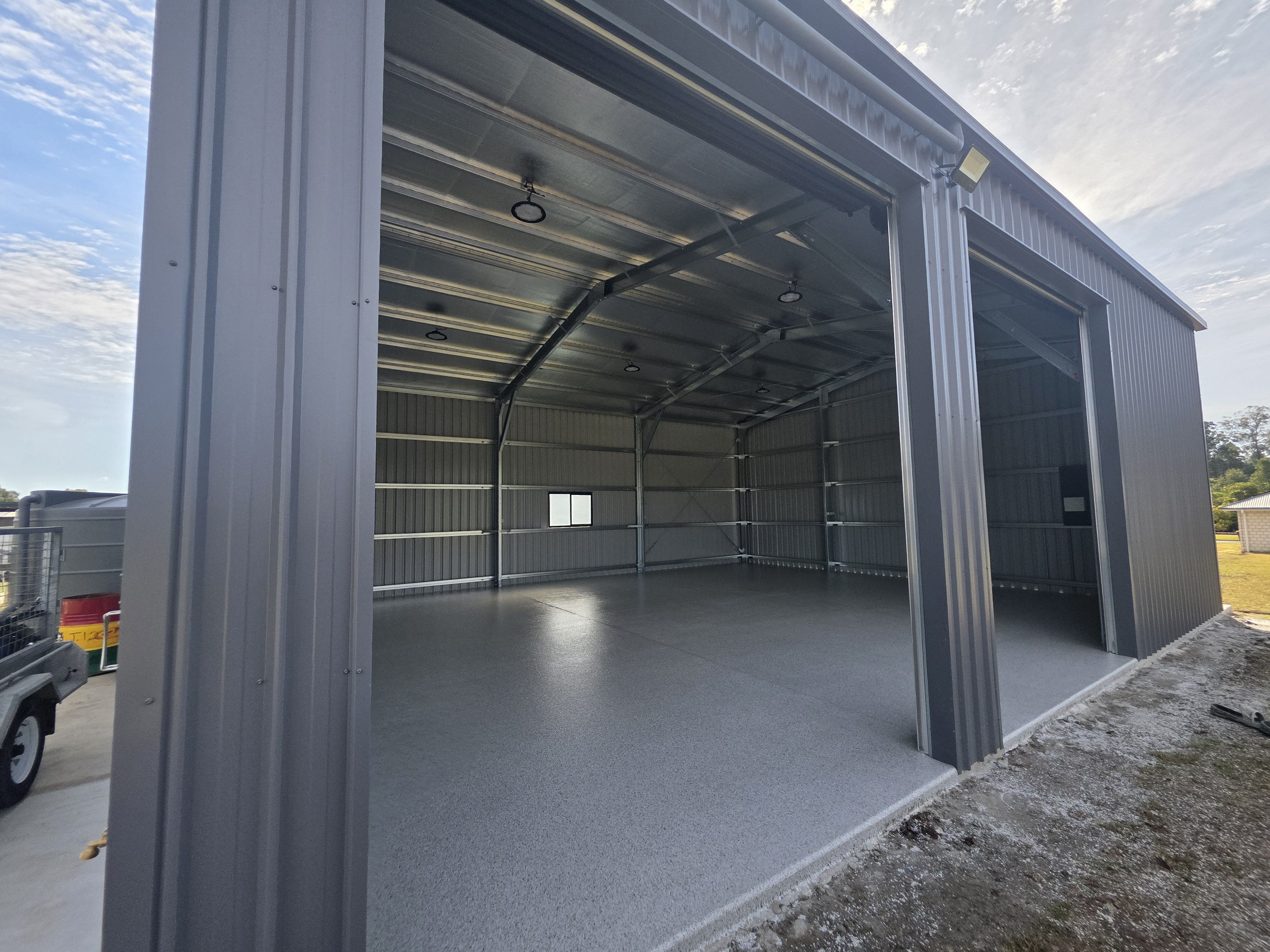 Epoxy floor coating for garage Brisbane