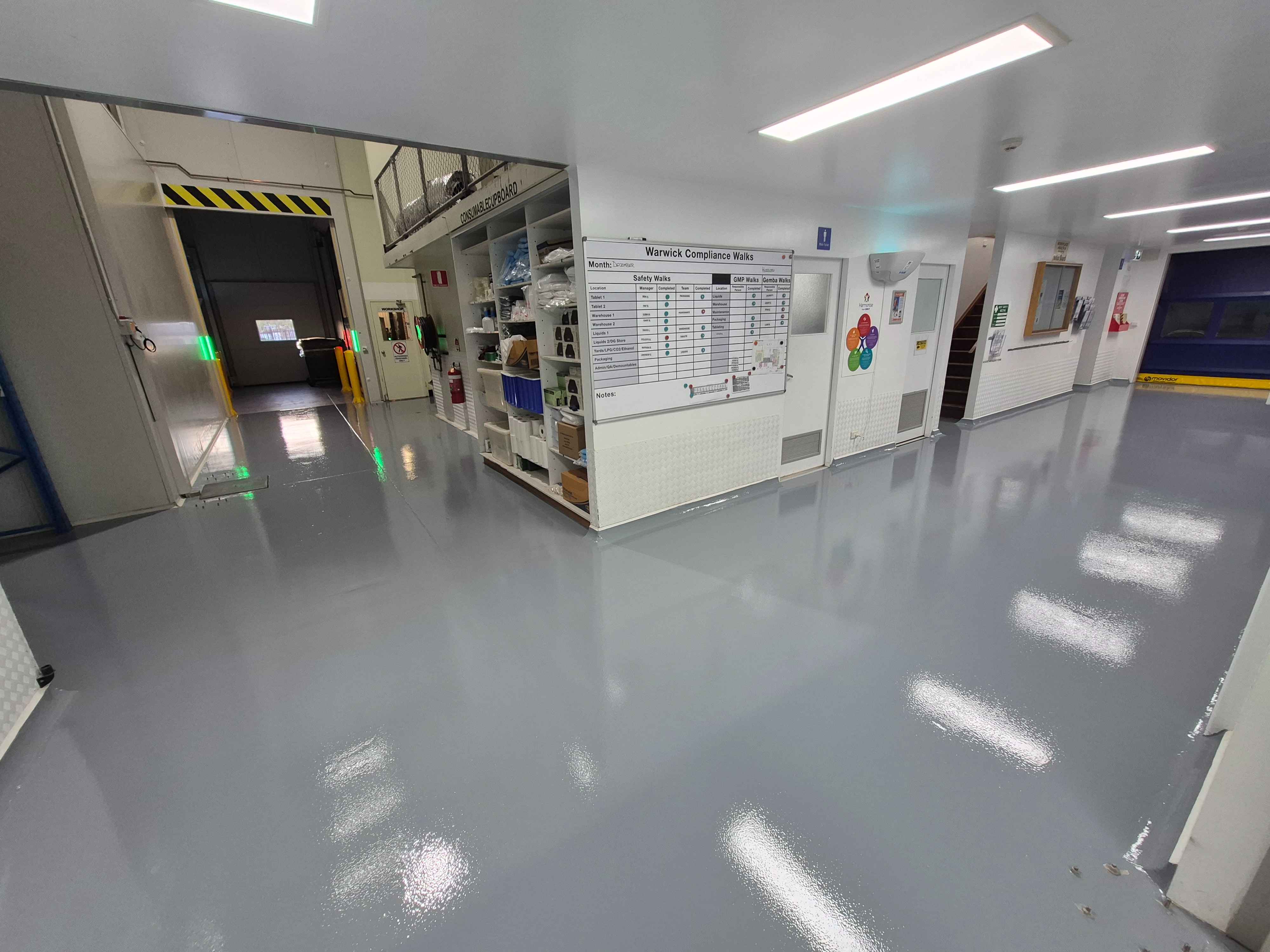 Conch Epoxy Flooring Project 2