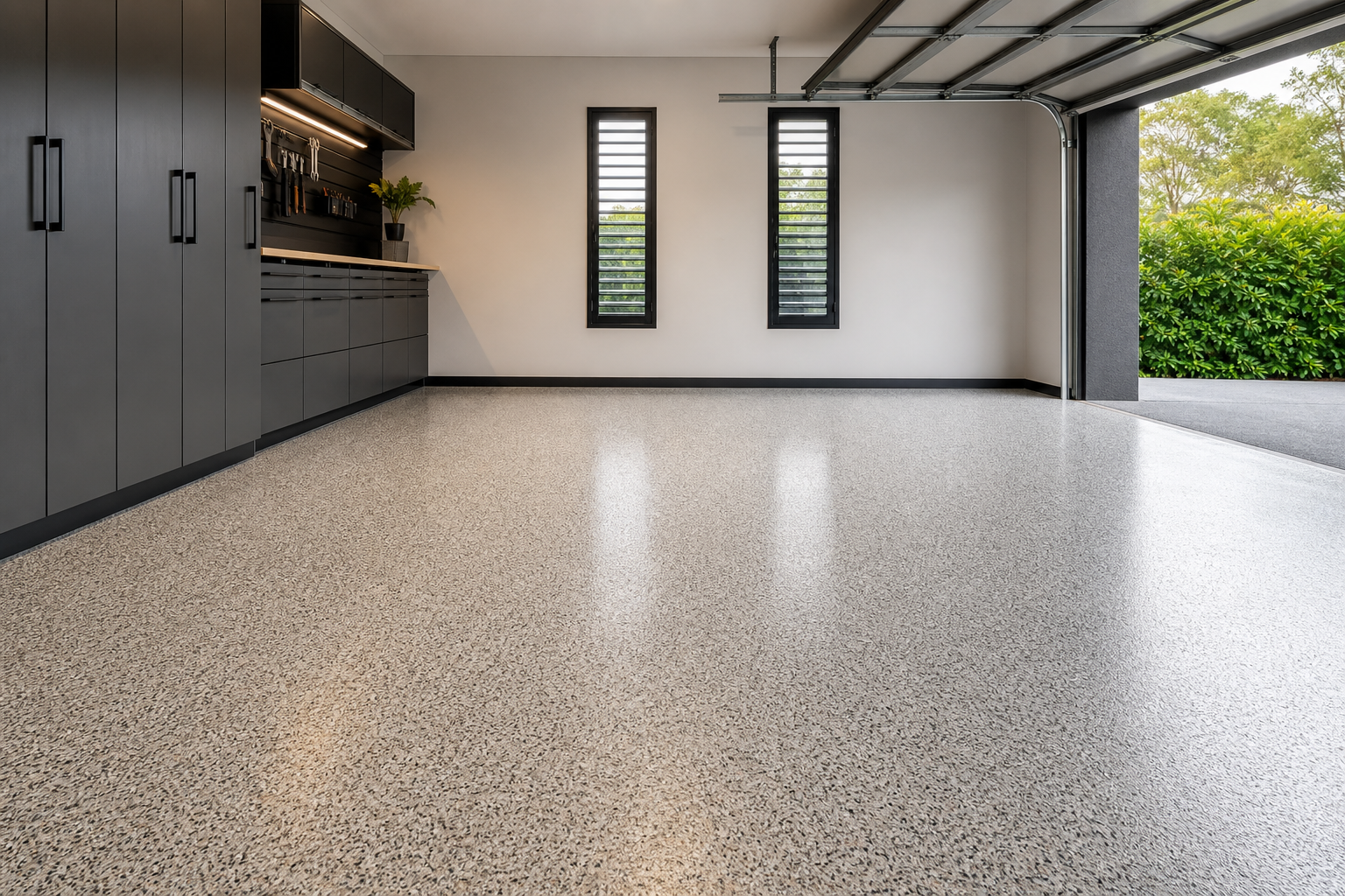 Epoxy Flooring in Brisbane for Garages, Workshops, Warehouses and Commercial Spaces
